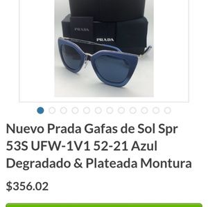 Authentic Prada sunglasses